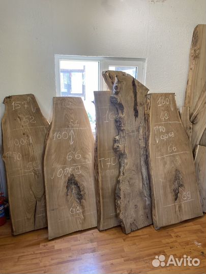 Слеб для Столешницы сухой, слэб карагач ясень