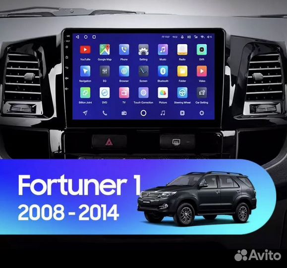 Штатная магнитола Toyota Fortuner 2008-2014 1-16