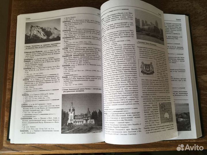 Книги. Большой географический словарь