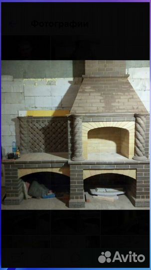 Услуги печника Кладка барбекю комплексов