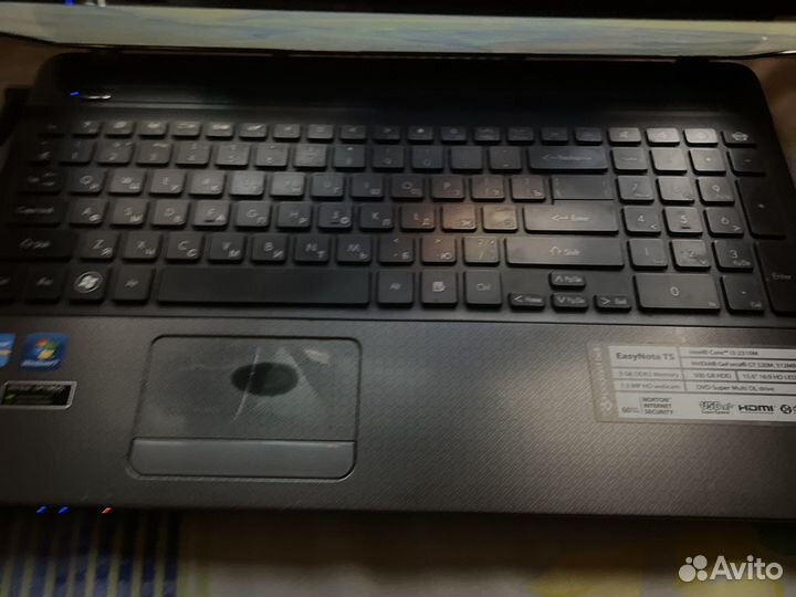 Ноутбук packard Bell