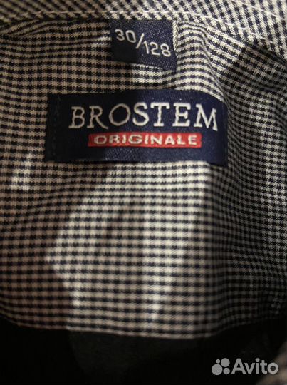 Рубашка черная для мальчика