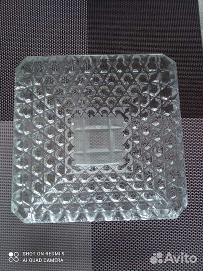 Салатник хрустальный СССР