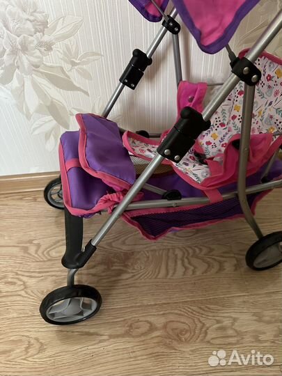 Детская коляска для двойняшек Demi Star