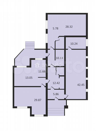 Дом 334 м² на участке 10,6 сот.