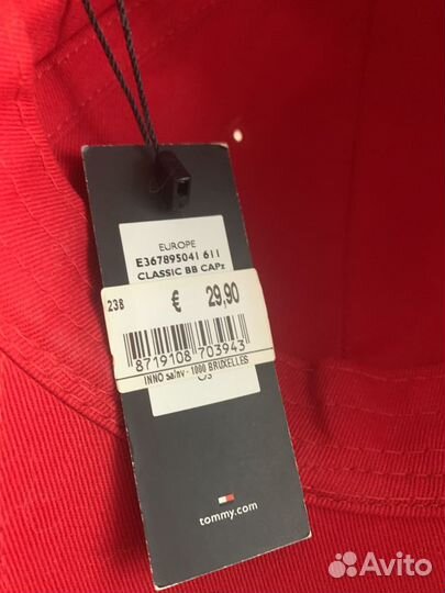 Кепка Tommy hilfiger