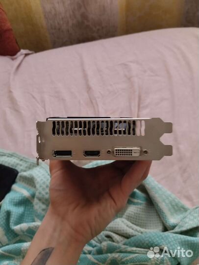 Видеокарта AMD afox RX 550 4GB