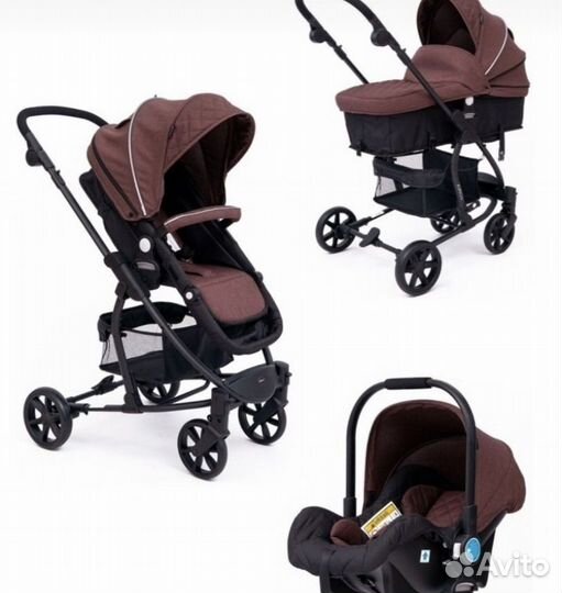 Коляска 3 в 1 Tomix