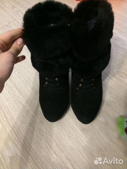 Зимние ботильоны
