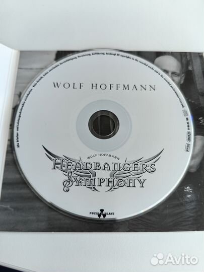 Wolf Hoffman CD Headbangers Symphony