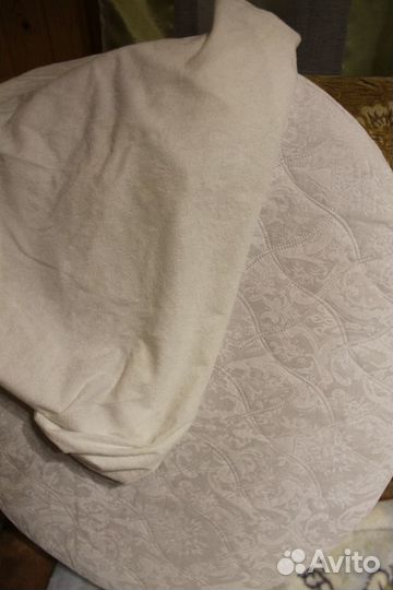 Матрас круглый для детской кроватки