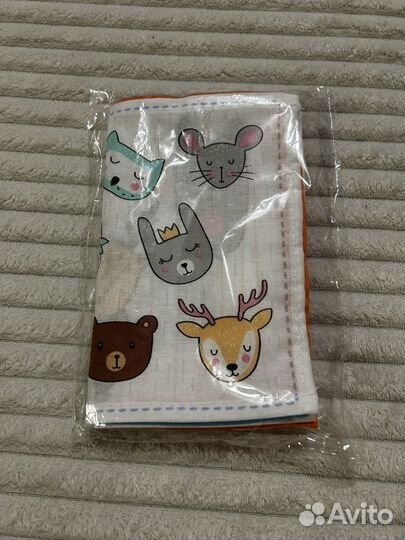 Носовые платки детские 18x18 см, новые