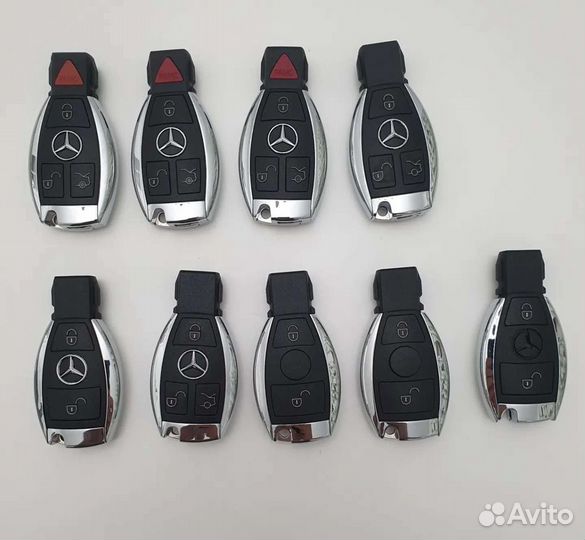 Хромированеый ключ, корпус на мерседес