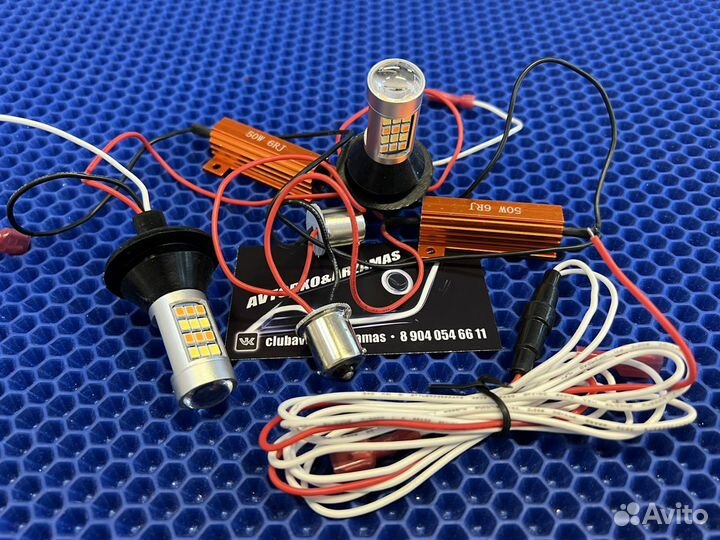 Ходовые огни в поворотник 2 в 1