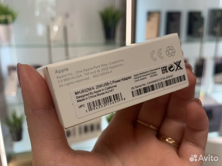 Блок питания USB С для iPhоne 13 25W