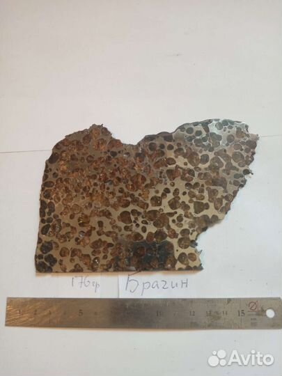 Метеорит Железо каменный Семчан, Брагин 46 грамм