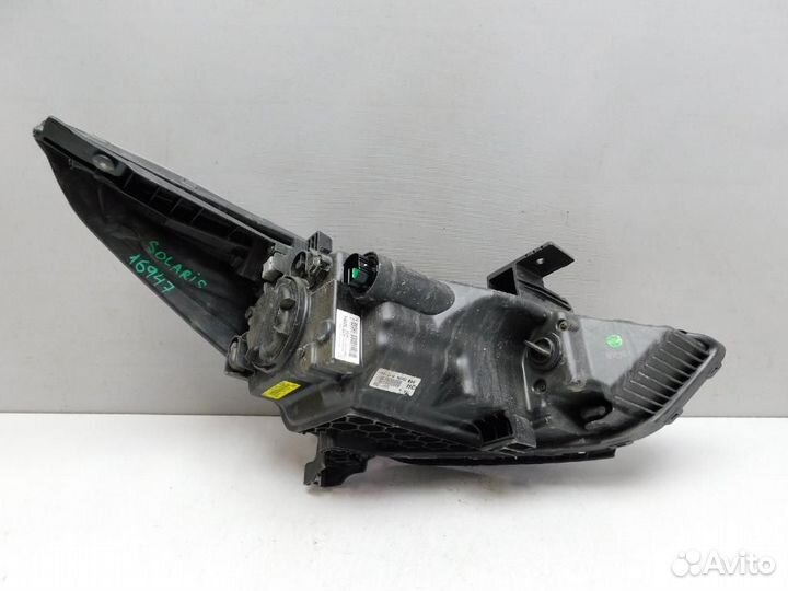 Фара левая Hyundai Solaris