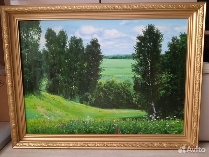 Картина Л. Сафина холст, масло