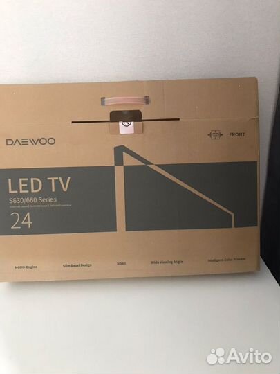 LED Телевизор 24 дюйма требуется ремонт