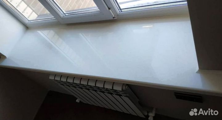 Подоконник из искусственного камня