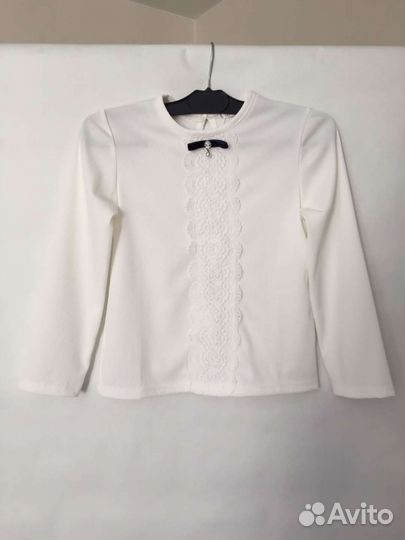 Кружевная блузка для девочки