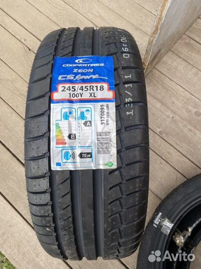 Cooper Zeon CS Sport 245/45 R18 100Y