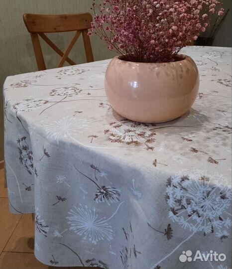 Скатерть лен 130*200