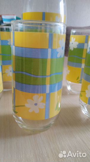 Графин со стаканами (5 шт )