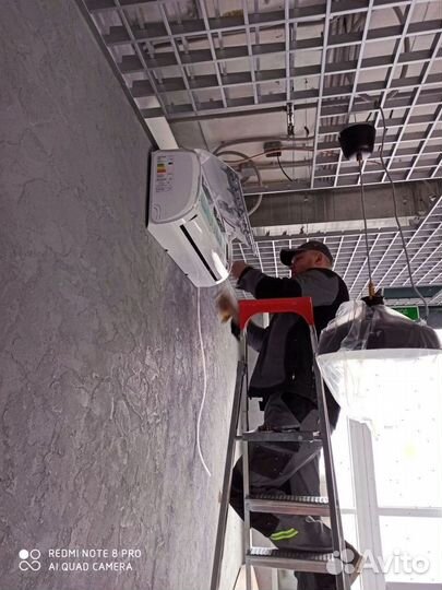 Ремонт, чистка сплит систем, заправка кондиционера