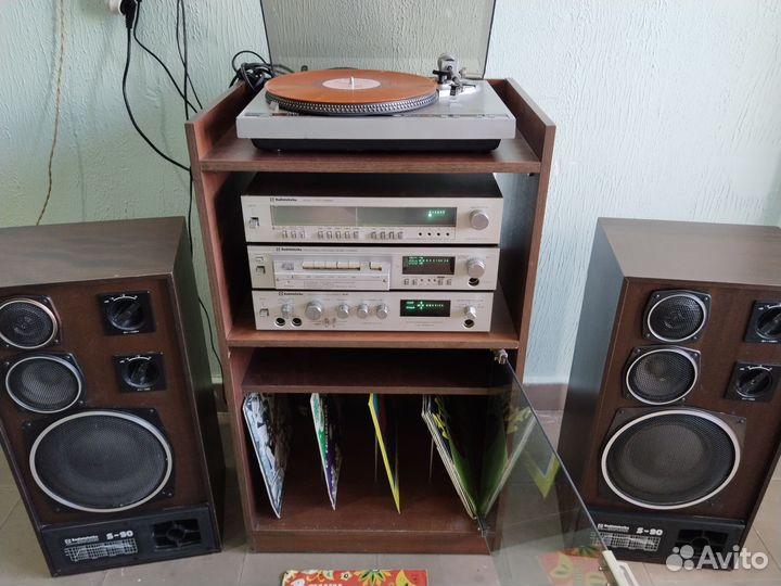 Оригинальный Hi-Fi комплекс Radiotehnika, 1984 год