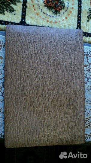 Папка Кремль СССР 50-60 гг. натуральная кожа, шёлк