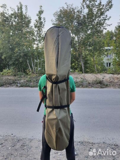 Чехол-рюкзак для сноуборда,горных лыж 2 пары