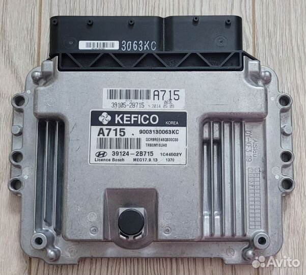 Эбу Kia Hyundai MEG17.9.13 проверен