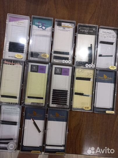 Остатки ресницы для наращивания