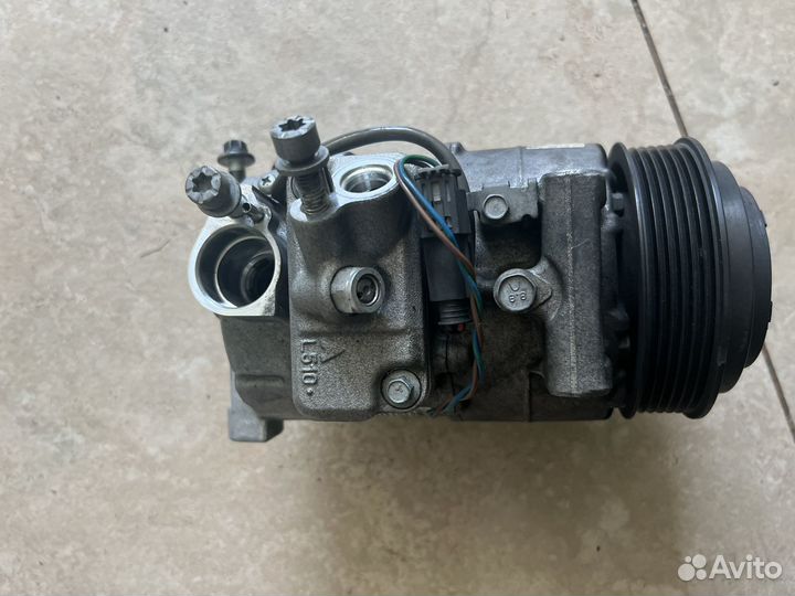 Компрессор кондиционера на Мерседес w212 w204 w172