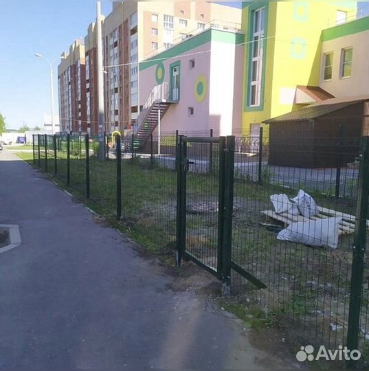 Забор сетка 3д