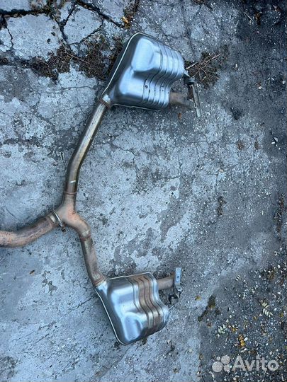 Глушитель в сборе Mercedes C205 W205