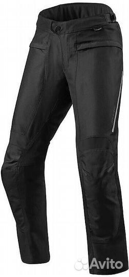 Rev'it factor 4 Touring Fabric Motorcycle мотоштаны Black Stretched