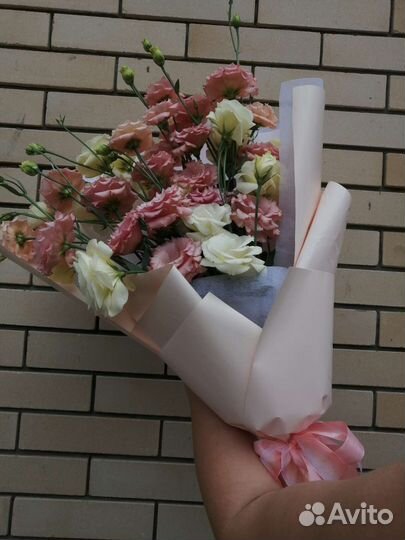 Букеты из эустомы