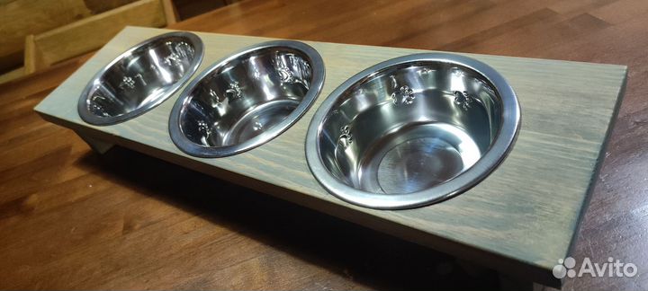 Миска для животных. 3 чашки по 480мл