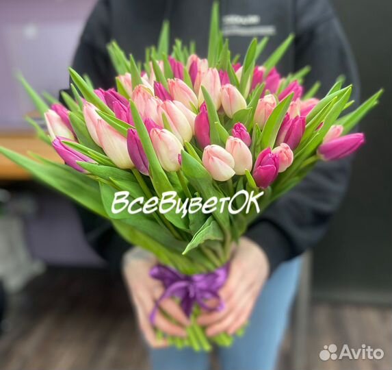 Тюльпаны купить в Москве