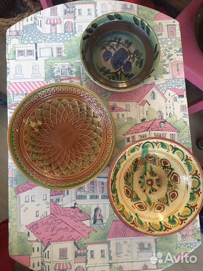 Тарелка майолика