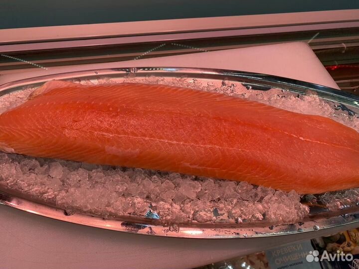 Лосось филе слабосолённый. Опт