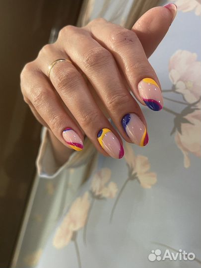 Комбинированный маникюр