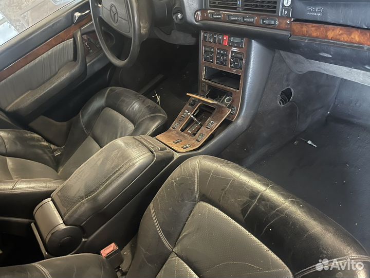 Салон в сборе на w140 с раздельным диваном