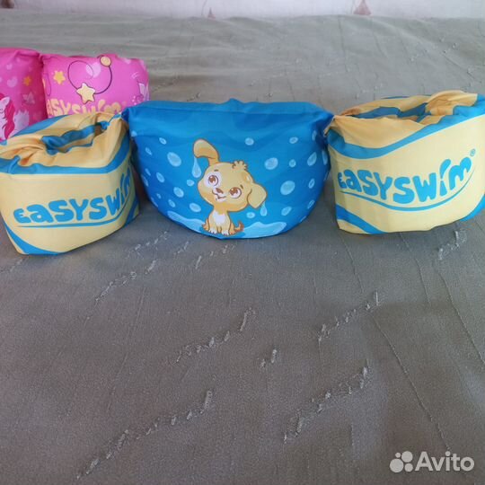 Плавательный жилет с нарукавниками Easy Swim