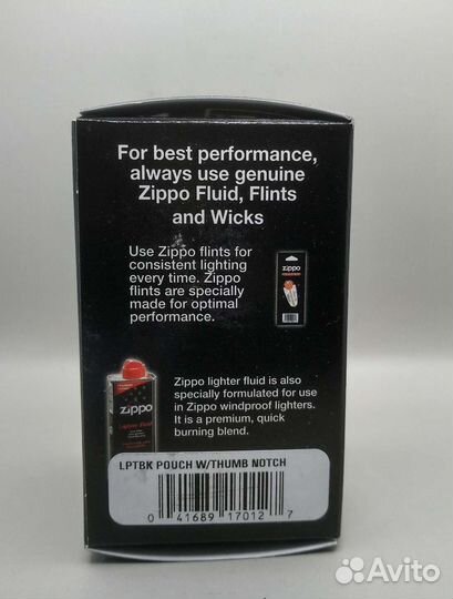 Оригинальный чехол Zippo lptbk