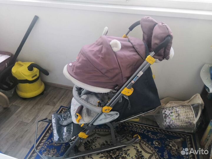 Коляска санки