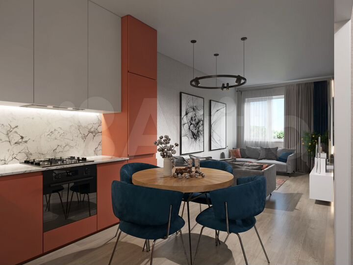 1-к. квартира, 39,9 м², 7/17 эт.