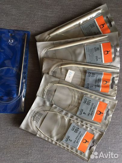 Спицы и крючки для вязания